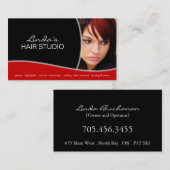 Haarsalon visitekaartje (Voorkant / Achterkant)