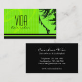 Haarsalon visitekaartje (Voorkant / Achterkant)