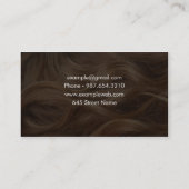 Haarsalon visitekaartje (Achterkant)