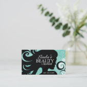 Haarsalon visitekaartje afsprakenkaartje (Staand voorkant)