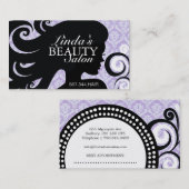 Haarsalon visitekaartje afsprakenkaartje (Voorkant / Achterkant)