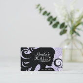 Haarsalon visitekaartje afsprakenkaartje (Staand voorkant)