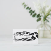 Haarsalon visitekaartjes (Staand voorkant)