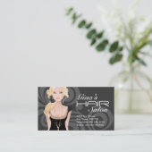  Haarsalon Visitekaartjes Afsprakenkaartje (Staand voorkant)