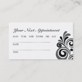  Haarsalon Visitekaartjes Afsprakenkaartje (Achterkant)