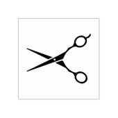 Haarsalonschaar Rubberstempel (Afrduk)