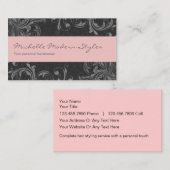 HaarschoonheidsVisitekaartjes Visitekaartje (Voorkant / Achterkant)