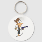 haarser met schaar sleutelhanger (Voorkant)