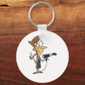 haarser met schaar sleutelhanger (Voorkant)