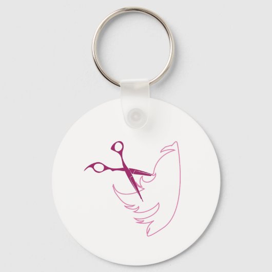 Haarsnede Sleutelhanger (Voorkant)