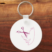 Haarsnede Sleutelhanger (Voorkant)