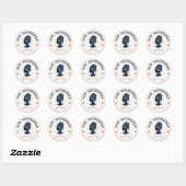 haarsticker ronde sticker (Vel)