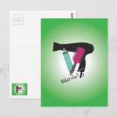 Haarstijdsgereedschappen - Wat nog meer? Briefkaart (Voorkant / Achterkant)