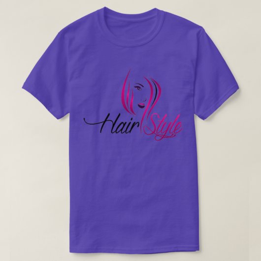 Haarstijl 2 t-shirt (Design voorkant)