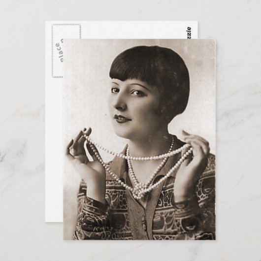  haarstijl (6) briefkaart (Voorkant / Achterkant)