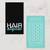haarstilerkaart klantenkaartje (Voorkant / Achterkant)
