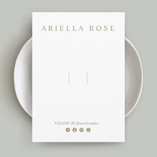 Haarstrik haarboogclip  Social Media Informatiekaartje