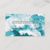 Haarstromende Logo | QR-code | Artistiek Afsprakenkaartje (Achterkant)