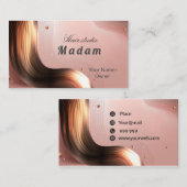 Haarstudio Visitekaartje (Voorkant / Achterkant)