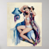 Haarstyling omhoog poster (Voorkant)