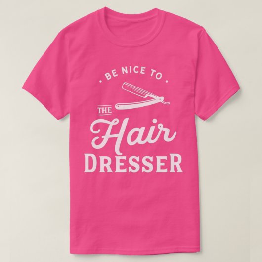 haarstylist 1 t-shirt (Design voorkant)