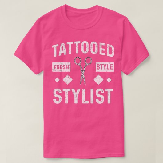 HAARSTYLIST 2 T-SHIRT (Design voorkant)