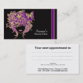 Haarstylist-afsprakenkaart Afsprakenkaartje (Voorkant / Achterkant)