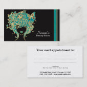 Haarstylist-afsprakenkaart Afsprakenkaartje (Voorkant / Achterkant)