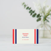 Haarstylist Barber Shop Visitekaartje (Staand voorkant)