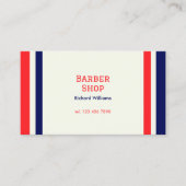Haarstylist Barber Shop Visitekaartje (Voorkant)