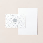 Haarstylist bedankt folie kaarten (Display)