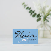Haarstylist benoeming - Aero Solid #2 Afsprakenkaartje (Staand voorkant)