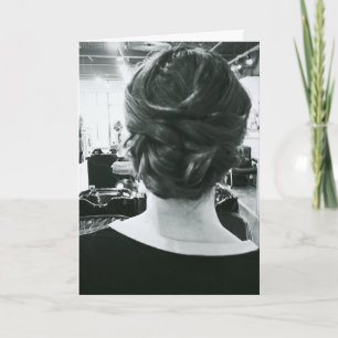 Haarstylist Birthday Card Kaart