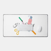 Haarstylist Bureaumat (Keyboard & Muis)