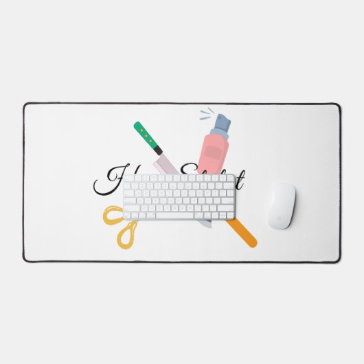 Haarstylist Bureaumat (Keyboard & Muis)