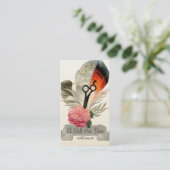 haarstylist cadekaartje voor haarstylist kortingskaartje (Staand voorkant)