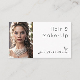 Haarstylist Cosmetoloog Make-Up Trouw Bruid Visitekaartje