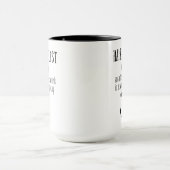 Haarstylist Defensiecute Message Mok (Midden)