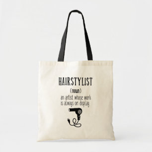 Haarstylist Defensiecute Message Tote Bag