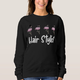 Haarstylist Flamingo Funny Hairapist Barber Haird Trui