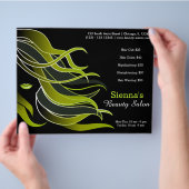 Haarstylist Flyer (Hand)