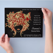 Haarstylist Flyer (Hand)