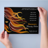 Haarstylist Flyer (Hand)