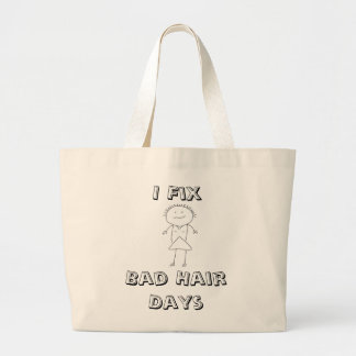 Haarstylist Frenzy Grote Tote Bag