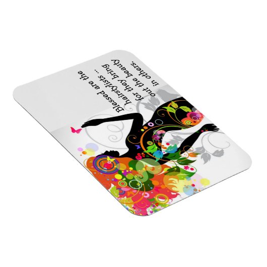 Haarstylist Grafisch Magneet (Rechterzijde)