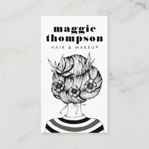 HAARSTYLIST Haarstylist & Beautician Business Ca Visitekaartje