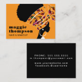 HAARSTYLIST | Haarstylist & Beautician Business Ca Visitekaartje (Voorkant / Achterkant)