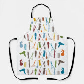 Haarstylist Hair Dresser Salon Scissors Schort (Voorkant)