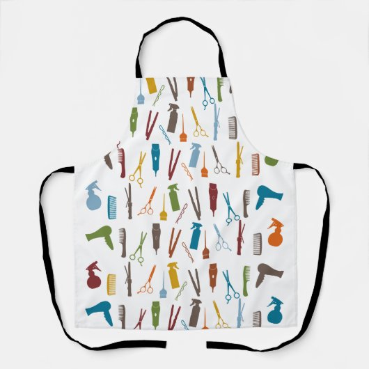 Haarstylist Hair Dresser Salon Scissors Schort (Voorkant)