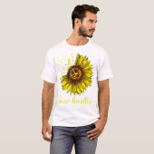 Haarstylist Hair Hustler Shirt St Sunflower Gift (Voorkant volledig)